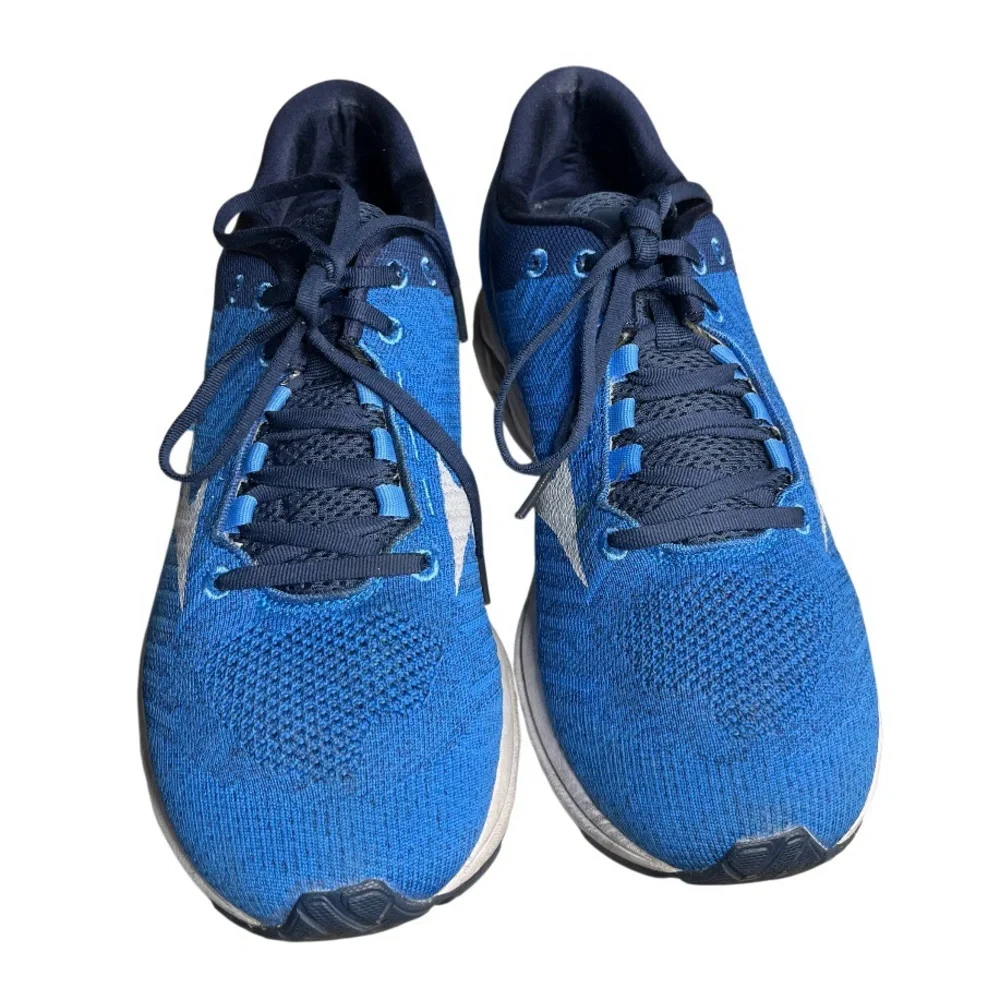 MIZUNO Blue Wave Rider Running Shoes Neutral Sneakers Wave Knit Mens Size 12 US - Picture 9 of 9